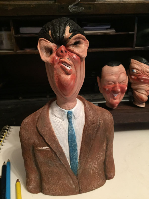 BILL PLYMPTON CHANGE-O HEAD TOY | Copyright © 2019 All Rights Reserved Matt Sherin Creations