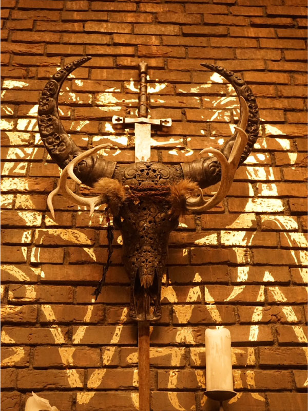 BRIGHT COW SKULL MASK | Copyright © 2019 All Rights Reserved Matt Sherin Creations