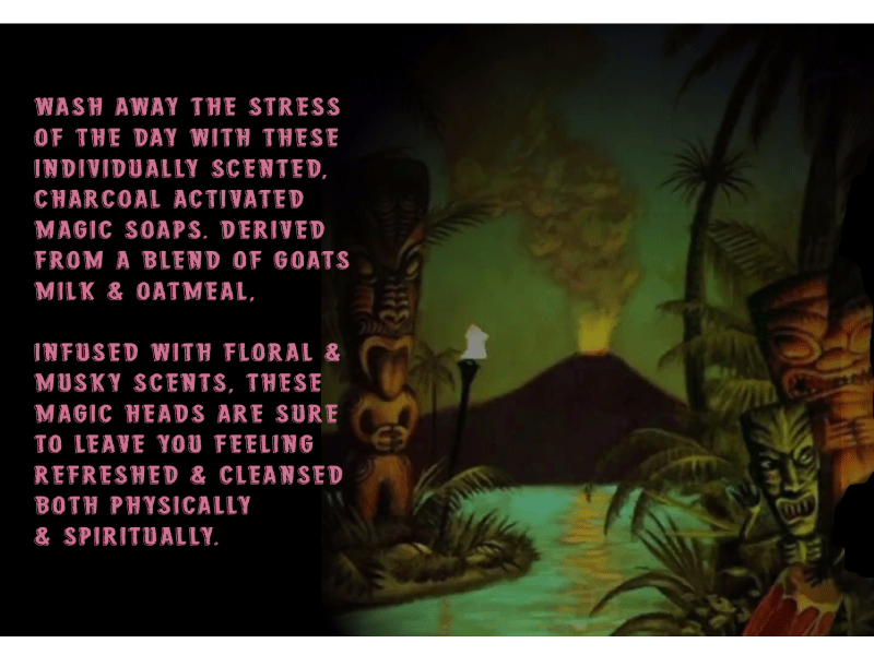 WITCH DOCTOR SAM'S MAGIC HEAD SOAP | Copyright © 2019 All Rights Reserved Matt Sherin Creations