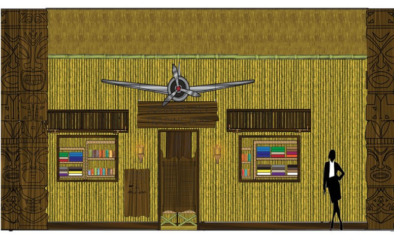 TIKI HOTEL LOBBY DESIGN | Copyright © 2019 All Rights Reserved Matt Sherin Creations