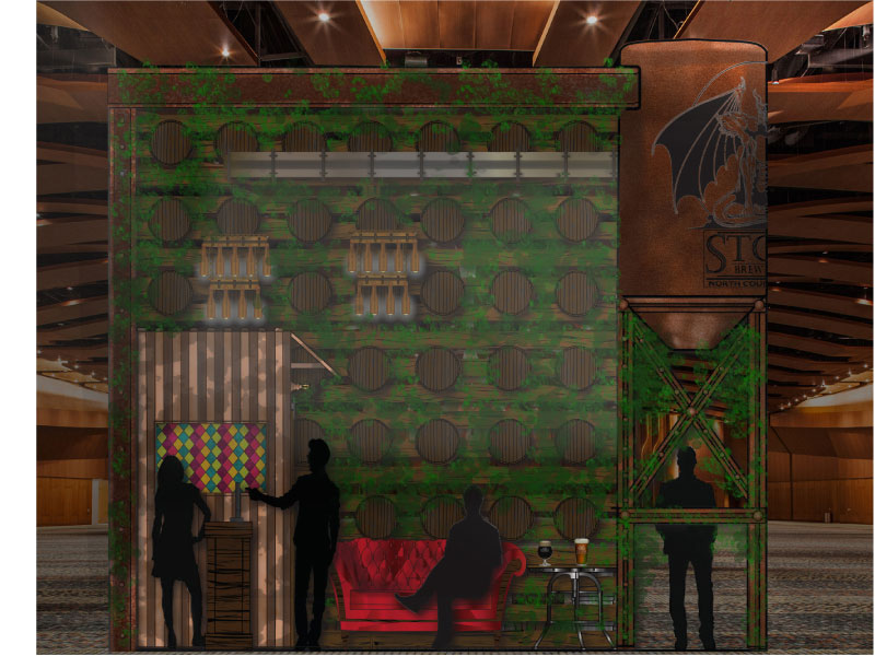 STONE BREWERY EXHIBIT DESIGN | Copyright © 2019 All Rights Reserved Matt Sherin Creations