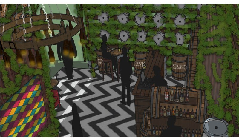 STONE BREWERY EXHIBIT DESIGN | Copyright © 2019 All Rights Reserved Matt Sherin Creations