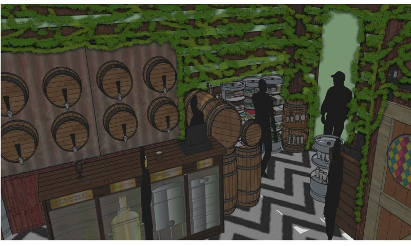 STONE BREWERY EXHIBIT DESIGN | Copyright © 2019 All Rights Reserved Matt Sherin Creations