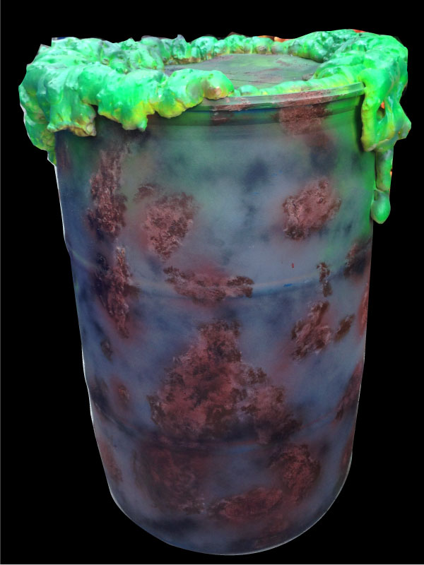 TOXIC BARREL PROP | Copyright © 2019 All Rights Reserved Matt Sherin Creations